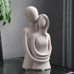 Hugging Couple Statue